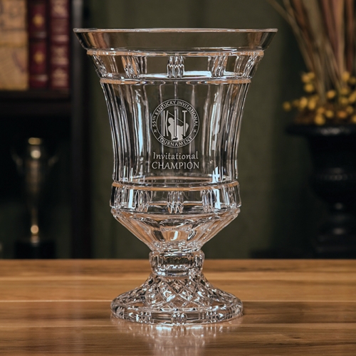 LVH Lex Crystal Trophy Cup - Large 11\ Dimensions:  11\ Height x 8\ Width
Large

Etching allows a logo and up to 3 lines in one location.

Attention California residents. Proposition 65 WARNING: Consuming foods or beverages that have been kept or served in leaded crystal products or handling products made of leaded crystal will exposure you to lead–a chemical known to the State of California to cause birth defects or other reproductive harm.